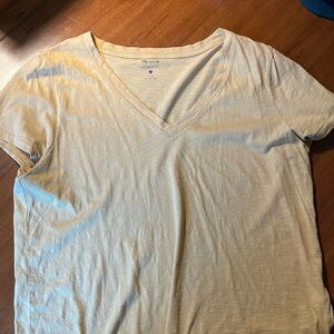 Madewell whisper v-neck pocket tee